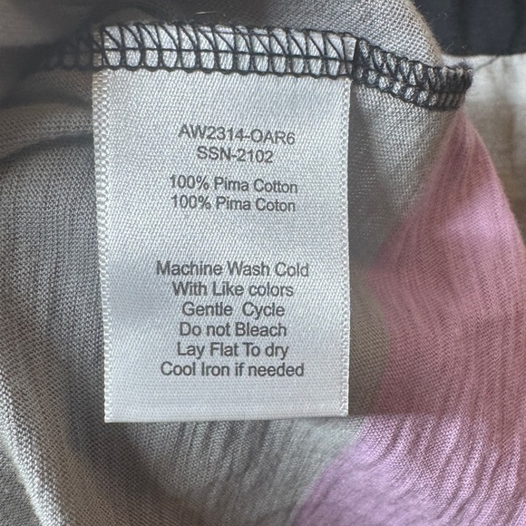 NWT ATM Anthony Thomas Melillo Striped Cotton Shift Sleeveless Mini Dress Medium - Picture 12 of 12